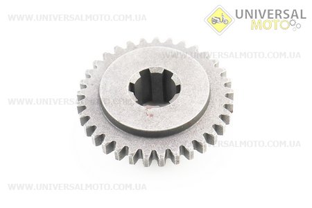 КПП - Вал первинний в зборі 325мм + шестерня Z = 15x33 81-1. Viper (Запчастини на мотоблок з двигуном 175 и 195N / UM6031-V94)
