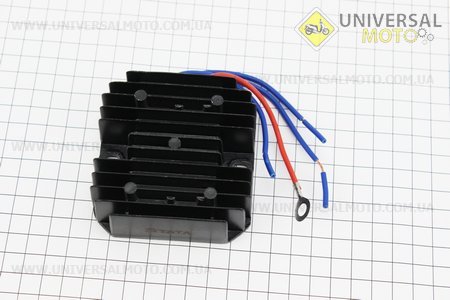 Реле зарядки (4 дроти) Тип №1. TATA (Запчастини на мотоблок з двигуном 175 та180N / UM6032-V20)