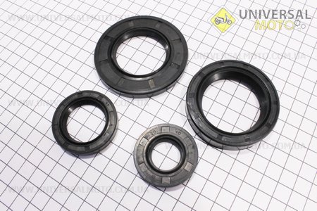 КПП - Сальники 20x40x8, 30x45x7, 40x70x12, 45x62x12 к-кт (4шт)
