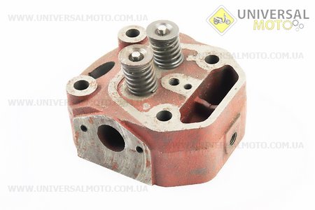 Головка циліндра R175A у зборі, без форкамери. Китай (Запчастини на мотоблок з двигуном 175 та180N / UM6032-V31)