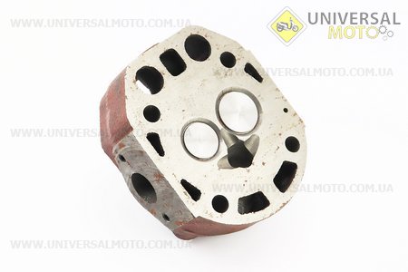 Головка циліндра R175A у зборі, без форкамери. Китай (Запчастини на мотоблок з двигуном 175 та180N / UM6032-V31)