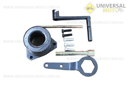 Двигатель мотоблочный в сборе + стартер 8л.с. ZUBR SH180NDL