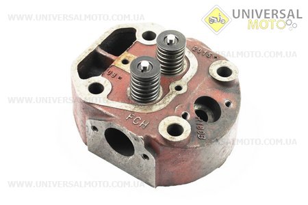 Головка циліндра R180NM у зборі, з форкамерою. Viper (Запчастини на мотоблок з двигуном 175 та180N / UM6032-V59)