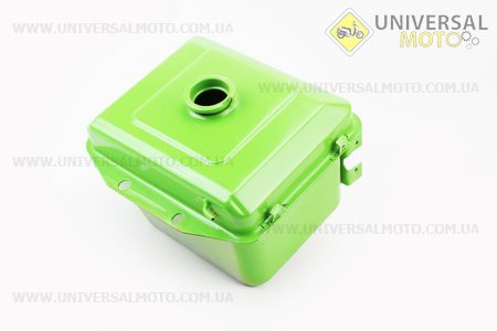 Бак паливний R175A/R180NM, 260x190x165мм, виступ. горловина, отвір під шланг паливний (можливий незначний наліт). Китай (Запчастини на мотоблок з двигуном 175 та180N / UM6032-V61)