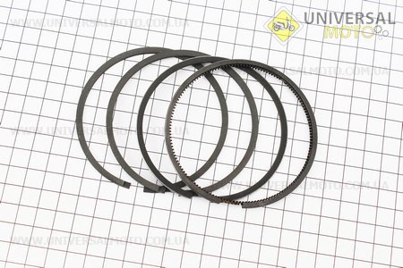 Кільця поршневі 80мм +0,25. TATA (Запчастини на мотоблок з двигуном 175 та180N / UM6032-V72)