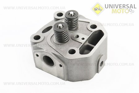 Головка циліндра R175A у зборі, з форкамерою. Китай (Запчастини на мотоблок з двигуном 175 та180N / UM6032-V76)