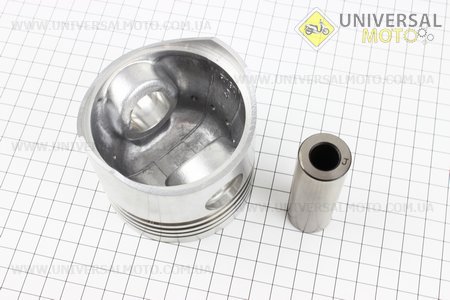 Поршень, кольца, палец комплект 80мм STD (с выборкой под клапана). Viper (Мотоблочный двигатель 175/180N / UM6032-V78)