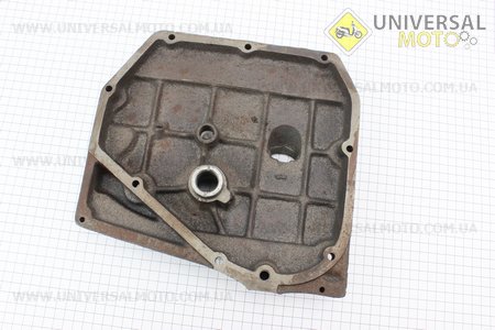 Крышка блока двигателя правая (короткая) чугунная 8отв. R190N/195NM Тип №2