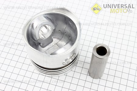 Поршневий комплект (поршень, кільця, палець) 80мм STD (форкамера "Підкова"). TATA (Запчастини на мотоблок з двигуном 175 та180N / UM6032-V90)