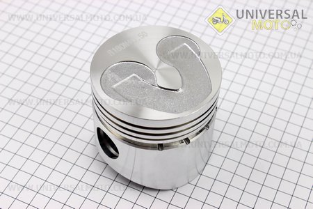 Поршень 80мм + 0,50 (с выборкой под клапана). Китай (Мотоблочный двигатель 175/180N / UM6032-V92)