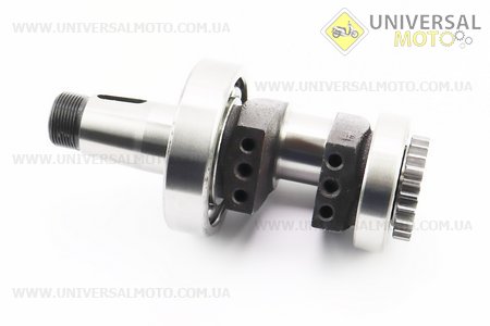 Колінвал R175A+підшипники+шестірня. TATA (Запчастини на мотоблок з двигуном 175 та180N / UM6033-V97)