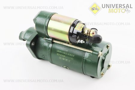 Стартер електричний Z = 10, Ø = 75,00мм R190N / 195NM Тип №1. Китай (Запчастини на мотоблок з двигуном 190 и 195N / UM6040-V04)