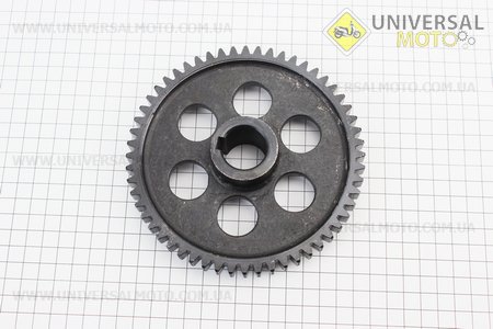 Шестерня розподільчого валу велика Z=56 R190N / R195NM. Китай (Запчастини на мотоблок з двигуном 190 и 195N / UM6040-V34)