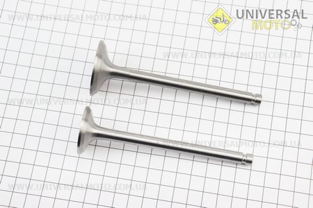 Клапан впускний (h-115; D-39; d-7,95), випускний (h-115; D-33; d-7,95) комплект R185N/R190N/R192N. Китай (Запчастини на мотоблок з двигуном 190 и 195N / UM6040-V47)