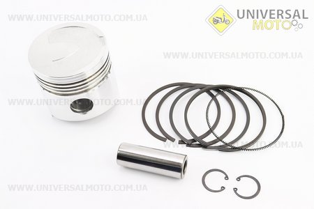 Поршень, кільця, палець комплект R195N 95мм STD (з вибіркою під клапану). Китай (Запчастини на мотоблок з двигуном 190 и 195N / UM6040-V69)
