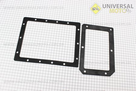 Прокладки радіатора R195NM, комплект 2деталі, (гума). Viper (Запчастини на мотоблок з двигуном 190 и 195N / UM6040-V72)