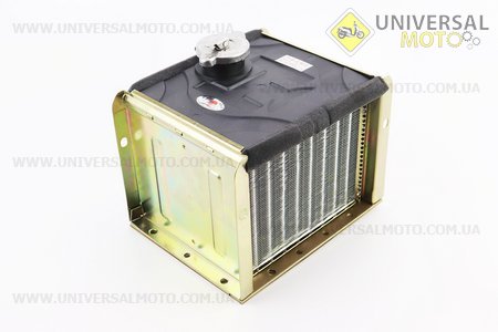 Радіатор R195NM / ZS1100/ZH1105 (алюміній). Китай (Запчастини на мотоблок з двигуном 190 и 195N / UM6040-V73)