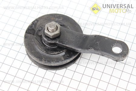 Ролик ременя вентилятору з кріпленням R190N / R195NM. Китай (Запчастини на мотоблок з двигуном 190 и 195N / UM6040-V76)