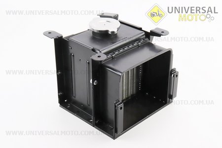 Радіатор R190N (алюміній) Тип №1. Китай (Запчастини на мотоблок з двигуном 190 и 195N / UM6040-V87)