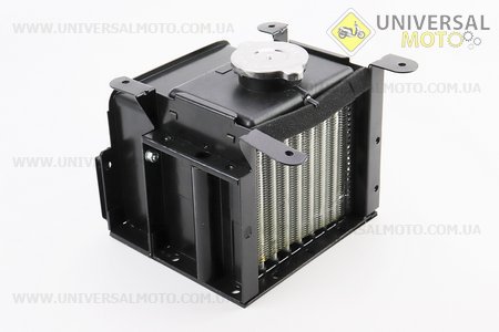 Радіатор R190N (алюміній) Тип №1. Китай (Запчастини на мотоблок з двигуном 190 и 195N / UM6040-V87)