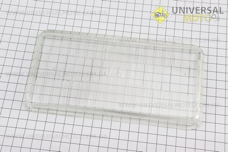 Cтекло передней фары (200x100мм) R195NM. Китай (Мотоблочный двигатель 190/195N / UM6041-V00)