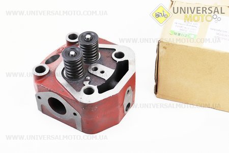 Головка циліндру R185N/R190N в зборі. Viper (Запчастини на мотоблок з двигуном 190 и 195N / UM6041-V10)