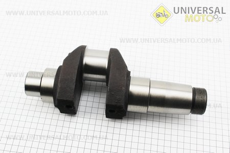 Колінвал голий під болт балунсира М12x1,5 R185N/R190N. Китай (Запчастини на мотоблок з двигуном 190 и 195N / UM6041-V14)