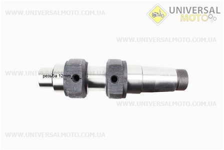 Колінвал голий під болт балунсира М12x1,5 R185N/R190N. Китай (Запчастини на мотоблок з двигуном 190 и 195N / UM6041-V14)
