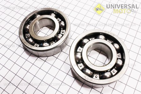 КПП - Подшипник 6305 (25x62x17) вала дифференциала к-кт 2шт