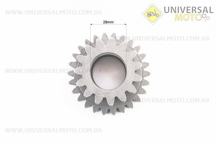КПП - Шестерня відома підвищує Z = 15х26. Китай (Запчастини на мотоблок з двигуном 175 и 195N / UM6041-V93)
