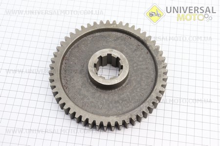 КПП - Шестерня піввісь (8 шліців) 101-2 Z = 51. Китай (Запчастини на мотоблок з двигуном 175 и 195N / UM6042-V00)