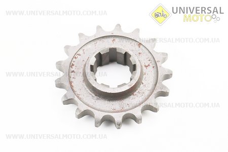 Редуктор фрези R175 / 180N / 190N / 195N - Зірка вторинного вала Z = 17 81-1, 101-2. Китай (Навісне обладнання / UM6042-V04)