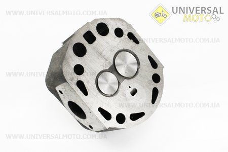 Головка циліндру R185N/R190N в зборі. Китай (Запчастини на мотоблок з двигуном 190 и 195N / UM6042-V12)