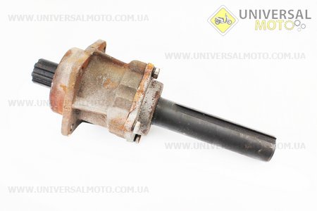 КПП - Піввісь в зборі (8 шліців) , L=340мм, D=39мм 101-2. Китай (Запчастини на мотоблок з двигуном 175 и 195N / UM6042-V47)