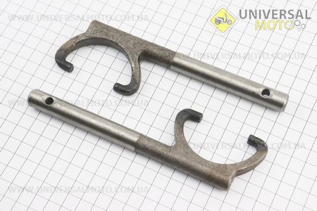 КПП - Вилка блокування диференціалу комплект 2шт 81-1. Китай (Запчастини на мотоблок з двигуном 175 и 195N / UM6042-V60)