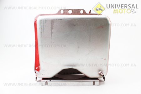 Бак топливный R195NM, 280x225x170мм, потайная горловина, отверстие под шланг топливный