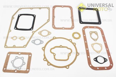 Прокладки двигуна S195 / 1100-100мм, комплект 17 деталей. Китай (Запчастини на мотоблок з двигуном 190 и 195N / UM6042-V94)