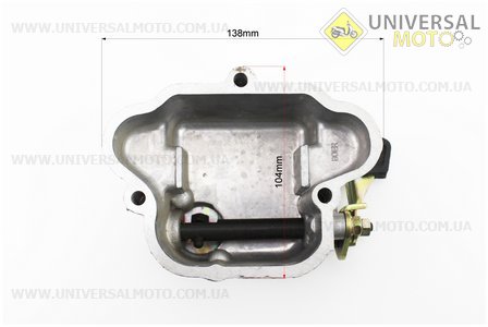 Кришка головки циліндру (клапанів), алюмініеавя GZ195 3 отвори. Китай (Запчастини на мотоблок з двигуном 190 и 195N / UM6042-V99)