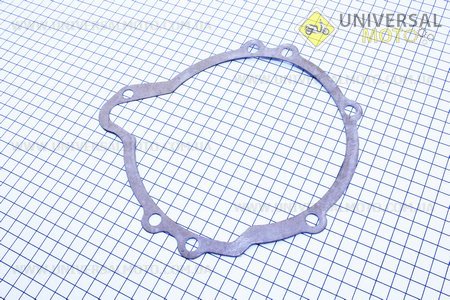 Прокладка крышки блока левой (со стороны маховика) 5 отверстия R190N/195NM. Китай (Мотоблочный двигатель 190/195N / UM6043-V13)