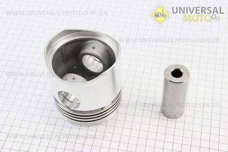 Поршень, кільця, палець комплект R185N 85мм STD (з вибіркою під клапану). Китай (Запчастини на мотоблок з двигуном 190 и 195N / UM6043-V49)