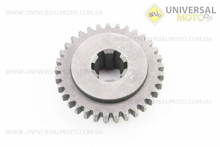 КПП - Шестерня первинного валу 81-1 Z = 15x33. Китай (Запчастини на мотоблок з двигуном 175 и 195N / UM6043-V69)