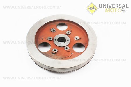 Маховик + венец Z=120, 19,0кг R185N/R190N/195NM. Китай (Мотоблочный двигатель 190/195N / UM6043-V84)