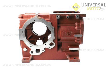 Блок двигателя, поршень 95мм, крышка правая 9 отверстия , крышка левая 6 отверстия , R195NM + гильза + шпильки 4 штуки . Viper (Мотоблочный двигатель 190/195N / UM6043-V91)