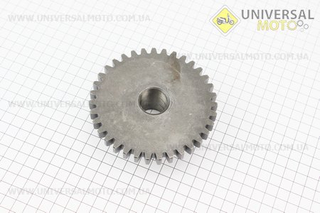 КПП - Шестерня 81-1 Z = 19х35. Китай (Запчастини на мотоблок з двигуном 175 и 195N / UM6043-V97)