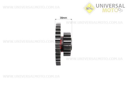 КПП - Шестерня 81-1 Z = 19х35. Китай (Запчастини на мотоблок з двигуном 175 и 195N / UM6043-V97)