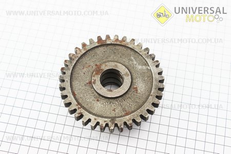 КПП - Шестерня 81-1 Z = 19х35. Китай (Запчастини на мотоблок з двигуном 175 и 195N / UM6043-V97)