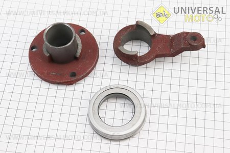 КПП - Важіль + патрон + вижимний підшипник в зборі 101-2. Китай (Запчастини на мотоблок з двигуном 175 и 195N / UM6044-V06)