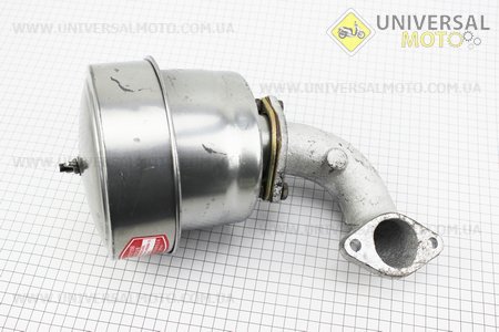 Фильтр воздушный в сборе R195NM Тип №3 с коленом. Китай (Мотоблочный двигатель 190/195N / UM6044-V07)