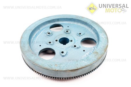 Маховик + венец Z=144, 19,3кг R190N/195NM. Китай (Мотоблочный двигатель 190/195N / UM6044-V11)