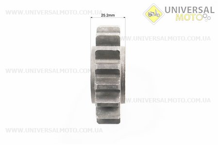 КПП - Шестерня Z = 17. Китай (Запчастини на мотоблок з двигуном 175 и 195N / UM6044-V16)